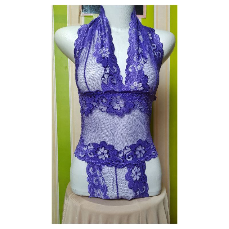 ::. LINGERIE HALTER NECK ::