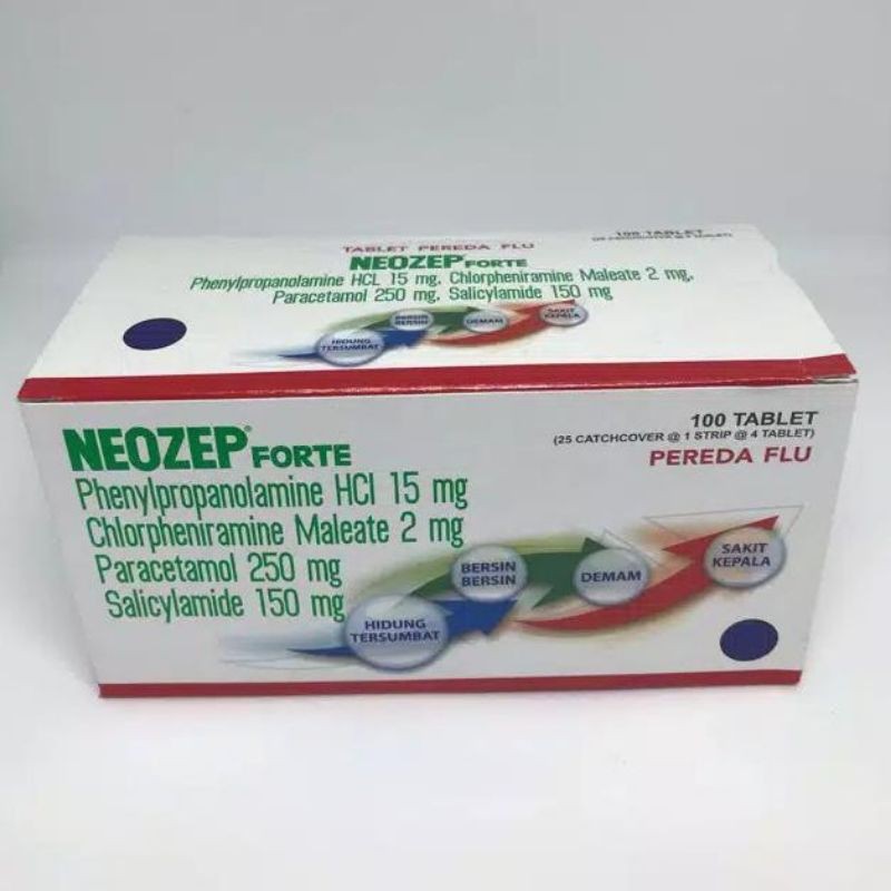 Neozep forte perbox 25strip.