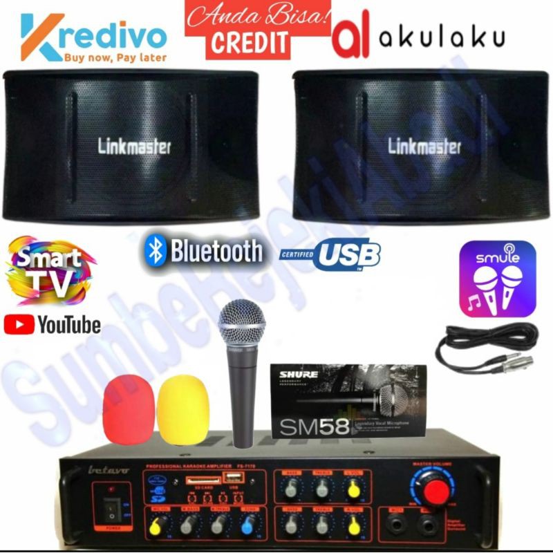 Jual PAKET SOUND KARAOKE TERMURAH LINKMASTER 10 INCH Shopee Indonesia