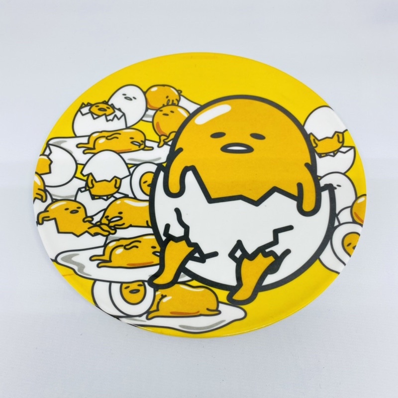 piring makan melamin anak bulat datar gudetama minions paw patrol spiderman stitch cars mcqueen