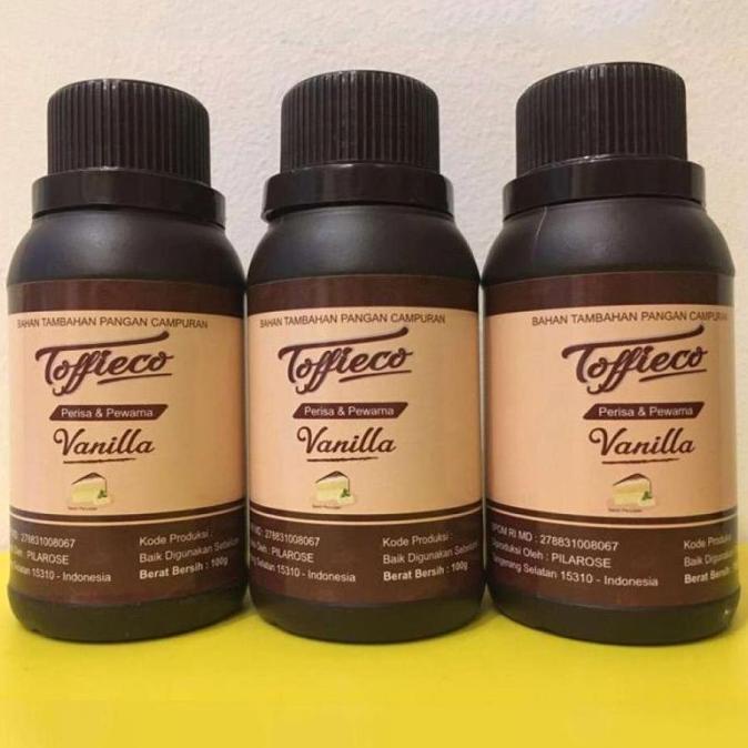 

Toffieco vanilla 100gr Pasta vanila vanili Tofieco tofico TERLARIS TERPERCAYA ORIGINAL