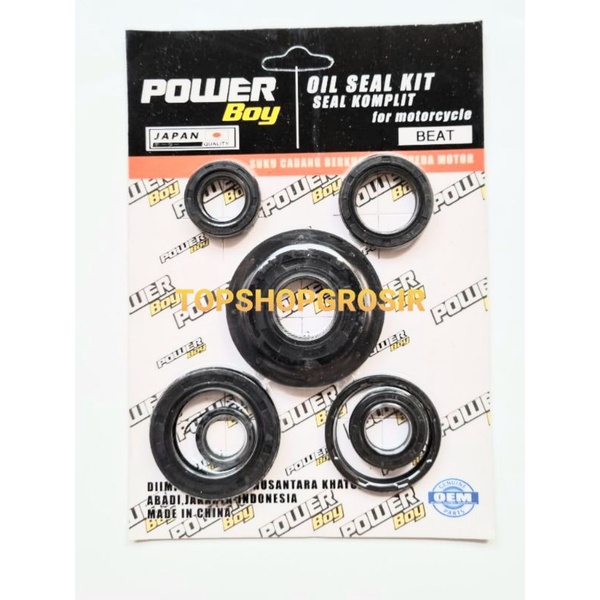 Oil Seal Sil Kit Set Komplit Honda Beat/Scoopy/Spacy Carbu (KVY)