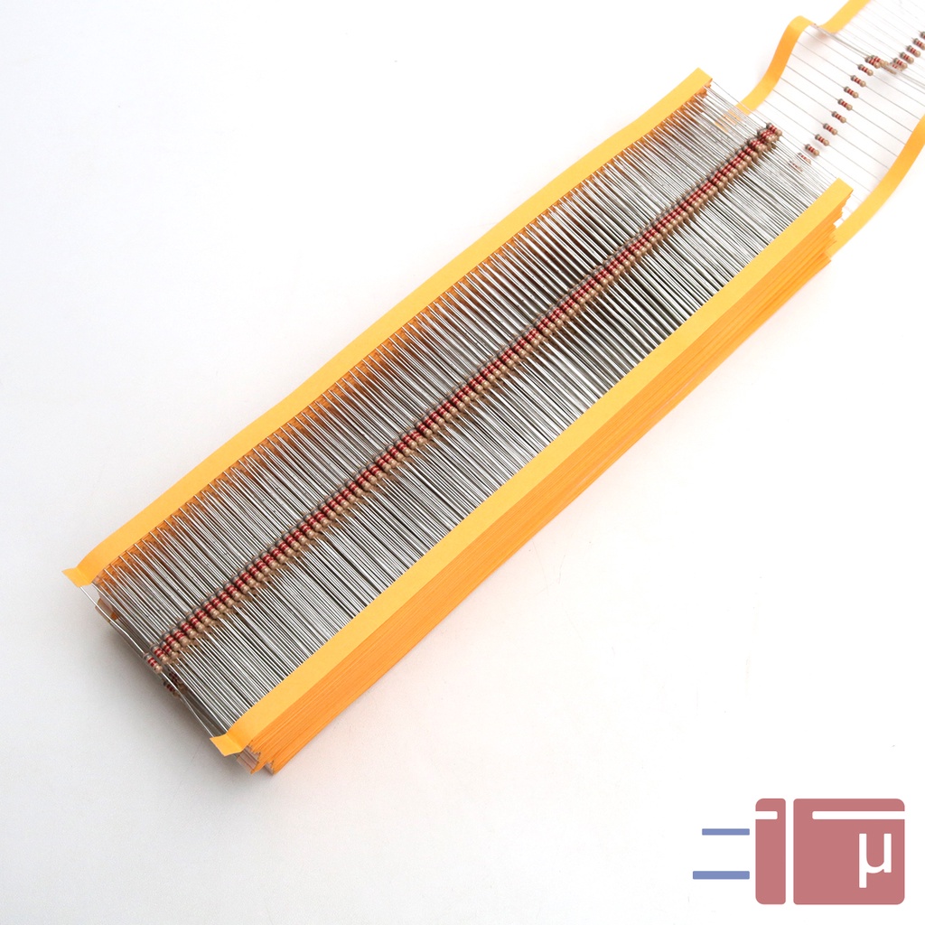 X10 Resistor 8K2 8.2K 1/4W Karbon 5% Taiwan Kaki Tembaga