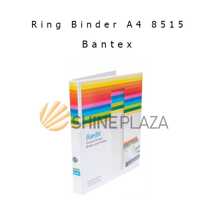 

Ordner Bantex A4 Insert Ring Binder 2 Ring O 20mm 8515