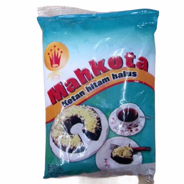 Mahkota Tepung Ketan Hitam Halus 250g