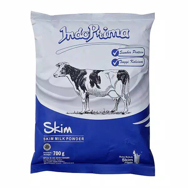 

Susu Bubuk Indoprima Skim Milk untuk diet 700 Gram Susu Tinggi Protein