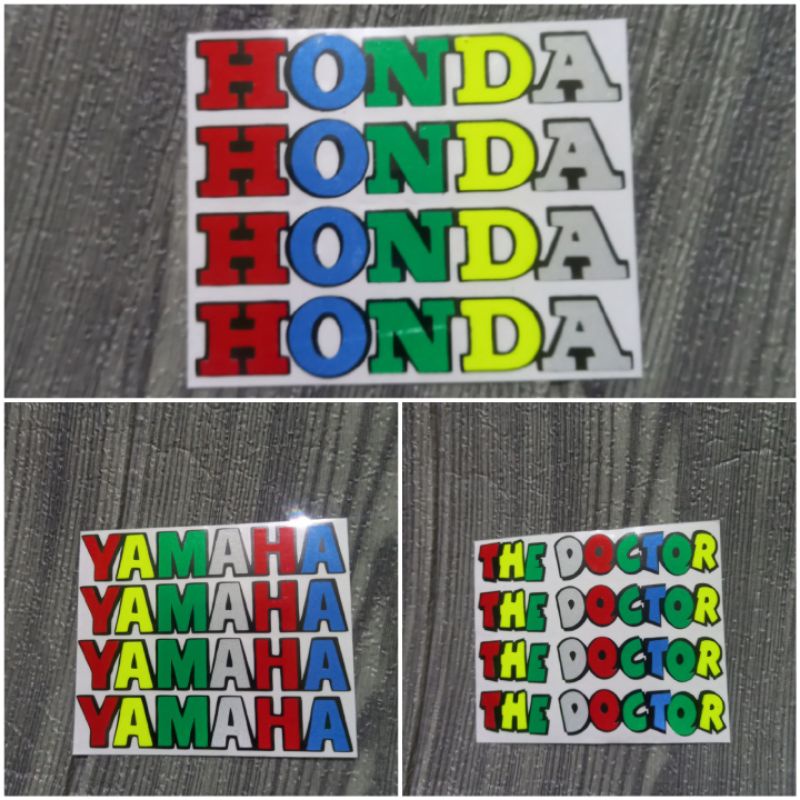 Stiker Cutting Stiker Cutting motor Cutting Stiker Emblem motor Logo Stiker Logo Cutting Stiker