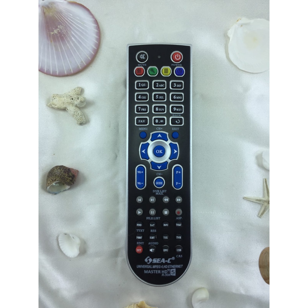 Remot / REMOTE MULTI RECEIVER/PARABOLA MP4 HD 16+II / ecer dan grosir