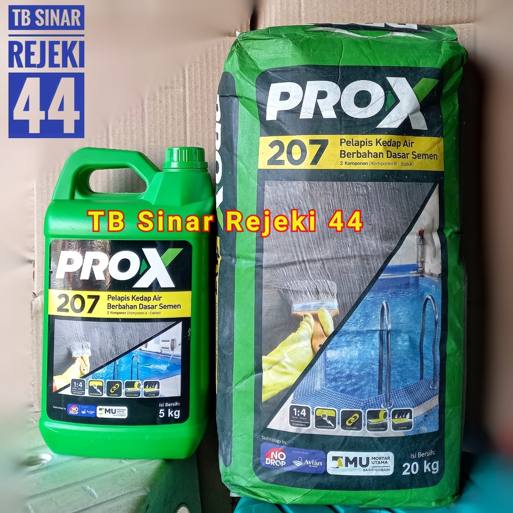 Jual PRO-X 207 [PELAPIS KEDAP AIR 2 KOMPONEN BERBAHAN DASAR SEMEN ...