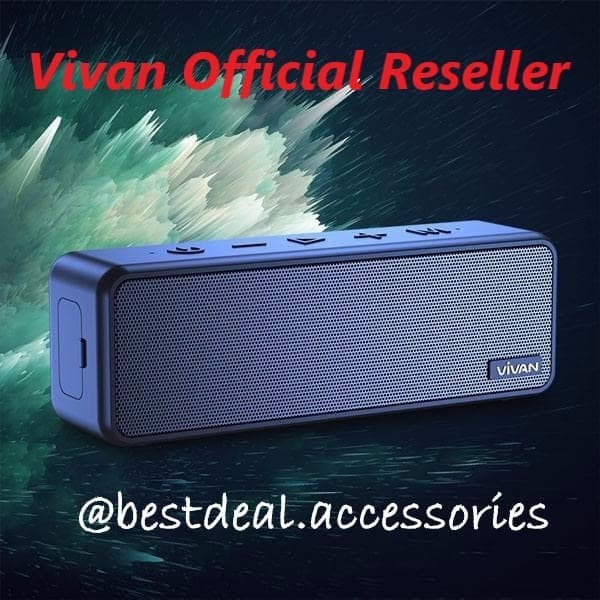 Vivan Vs20 Wireless Bluetooth Speaker Ultra Bass 20W Waterproof Ipx7