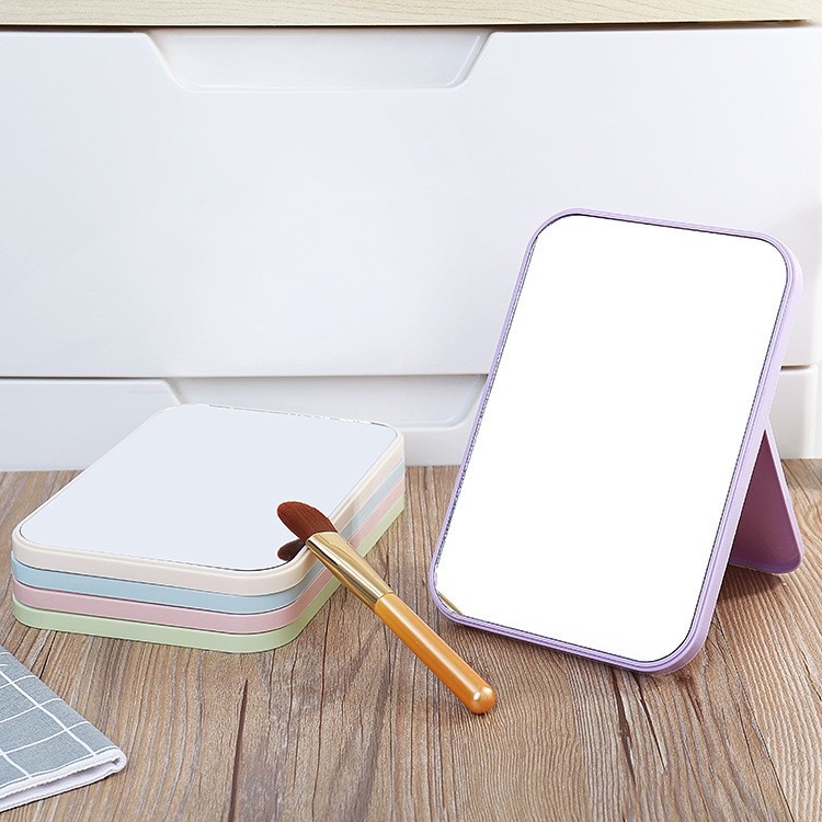 STANDING MIRROR CERMIN RIAS LIPAT PERSEGI-4