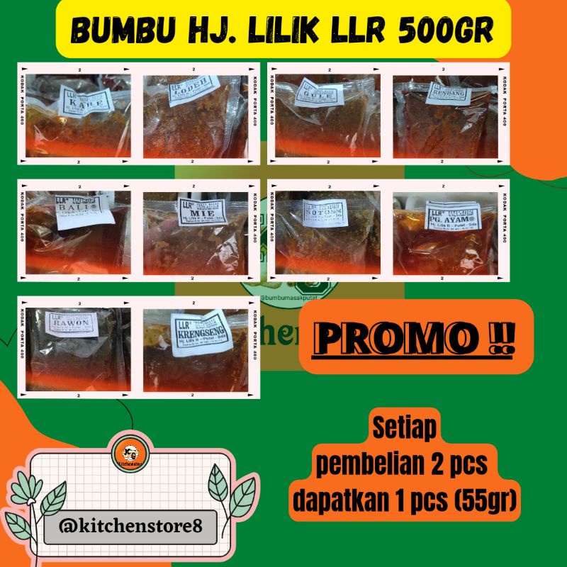 

BUMBU MASAK LLR 500gr Murah