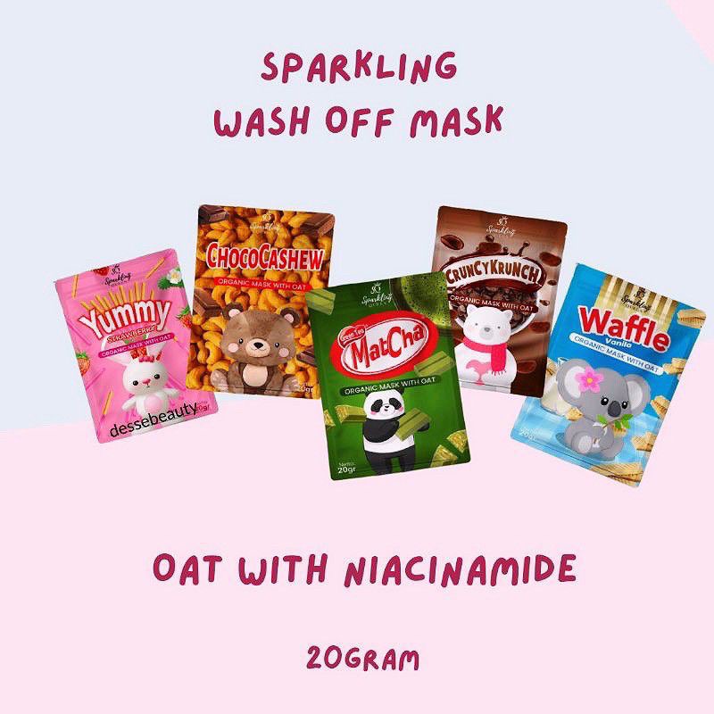 SPARKLING MASKER ORGANIK SNACK