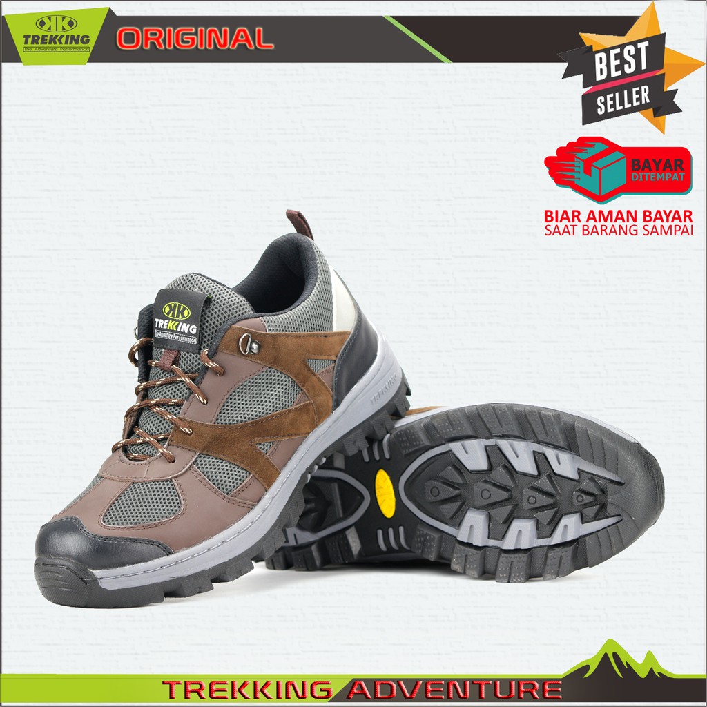 sepatu gunung pria / sepatu trekking tms 126
