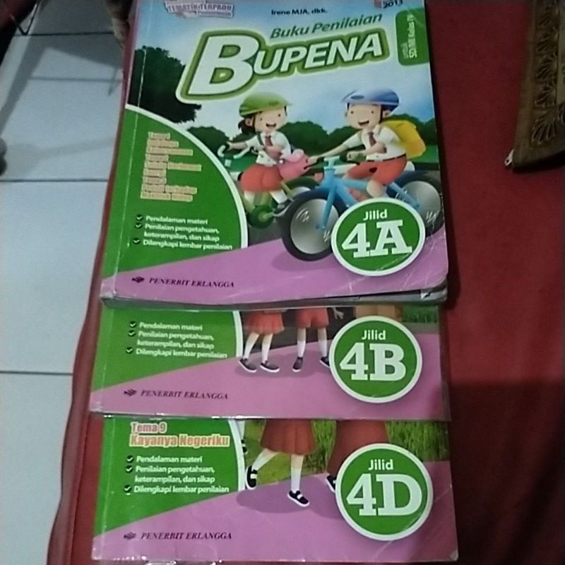 

Buku Bupena kelas 4A 4B 4D ORI Bekas berkualitas