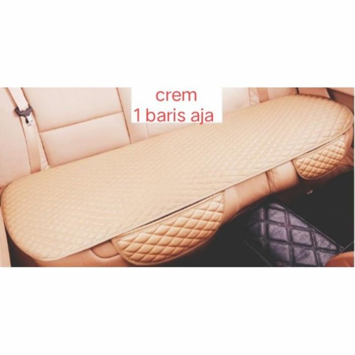 Alas duduk jok mobil bahan premium leather empuk 1 jok tengah panjang
