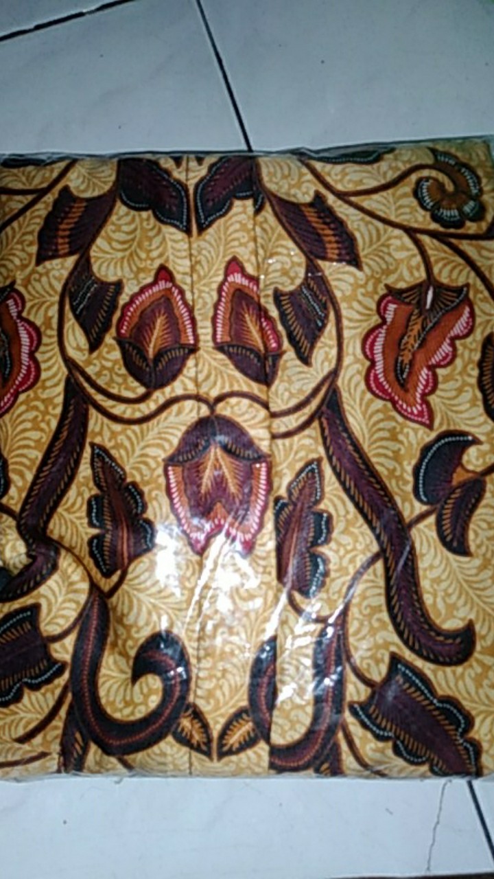 Kemeja Batik Pria Semi Sutra Silky Premium Puring Istimewa