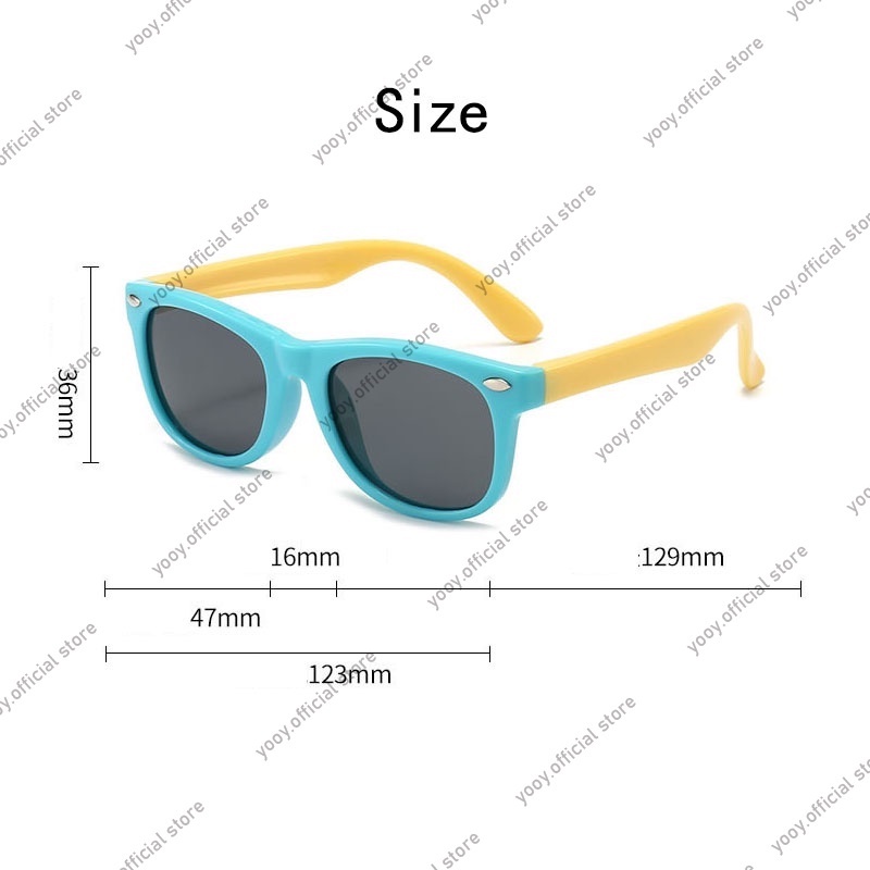 Fashion Retro Kids Polarized UV400 Sunglasses