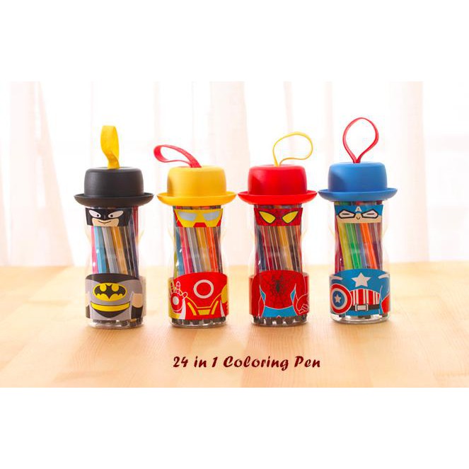 

Sale!! 24 In 1 Coloring Pen (Kemasan Botol Unik, Isi 24 Warna) Terbaru