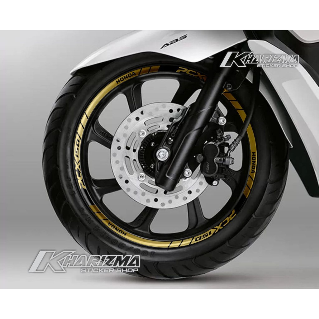 ME Cutting Sticker - for VELG HONDA PCX – Gold
