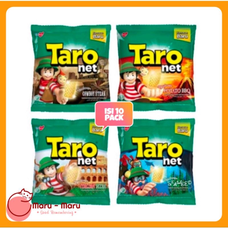 

Snack Anak Taro Renteng Aneka Rasa isi 10pcs