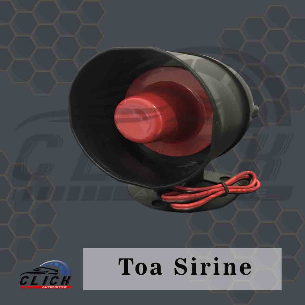 Toa Alarm 6 Suara / Sirine Alarm 6 Suara / Toa Sirine Mobil 6 Tone