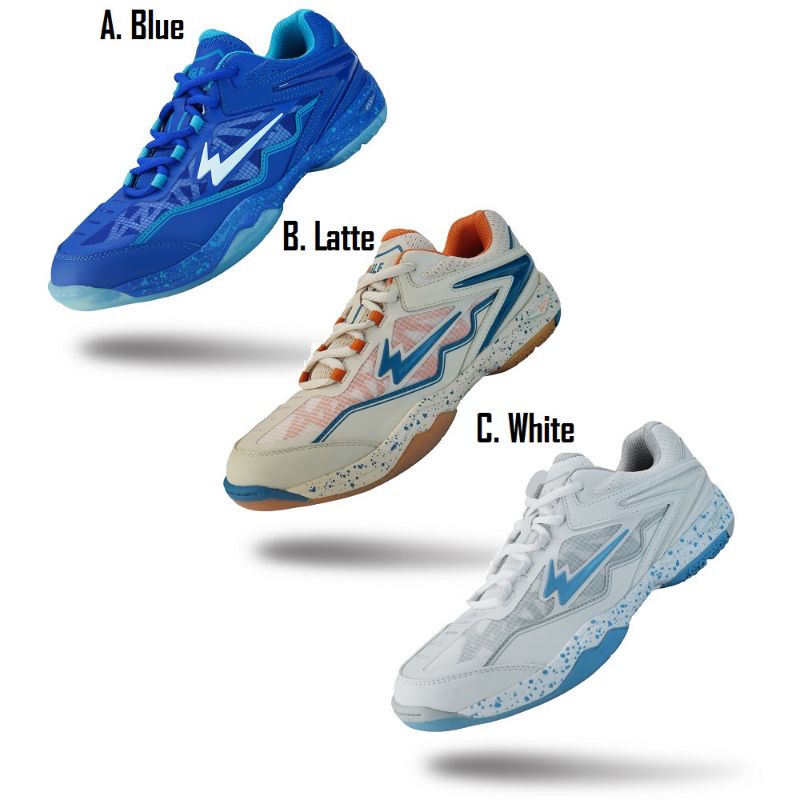 sepatu badminton eagle commando x