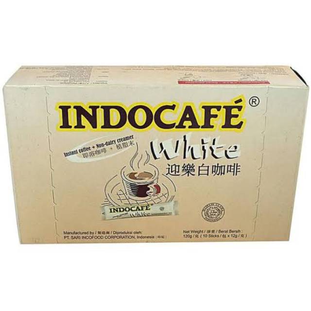 

Indocafe White 10 x 12gr
