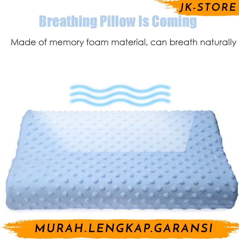 Grab Medan BANTAL LEHER Bantal Orthopedic Memory Foam Slow Rebound -JK-STORE