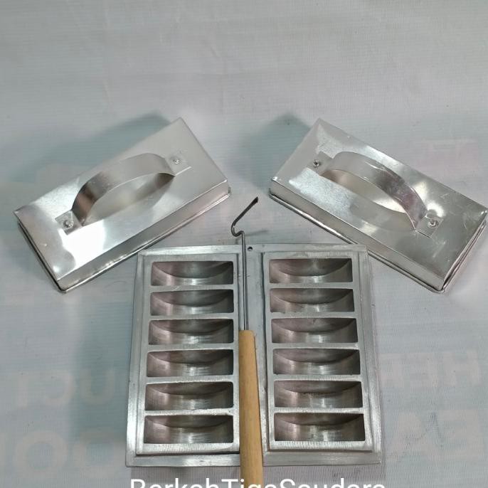 

Cetakan Kue Pancong Pukis Bandros 12Lobang Free Tutup + 1 Cukilan Promo Hari Ini