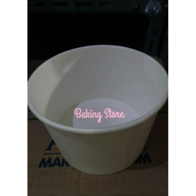 Paper Bowl - Mangkok Kertas 800ml isi 50 - Gosend Only!!!