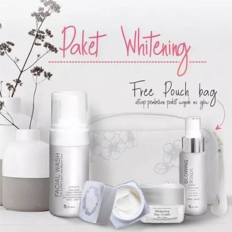 MS GLOW PAKET WHITENING SERIES / PAKET GLOWING
