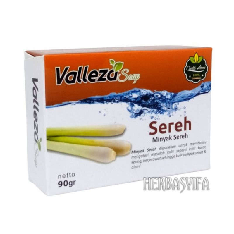 Sabun Bidara Valleza - Gamat - Susu - Sereh - Zaitun - Propolis - Kolagen dll