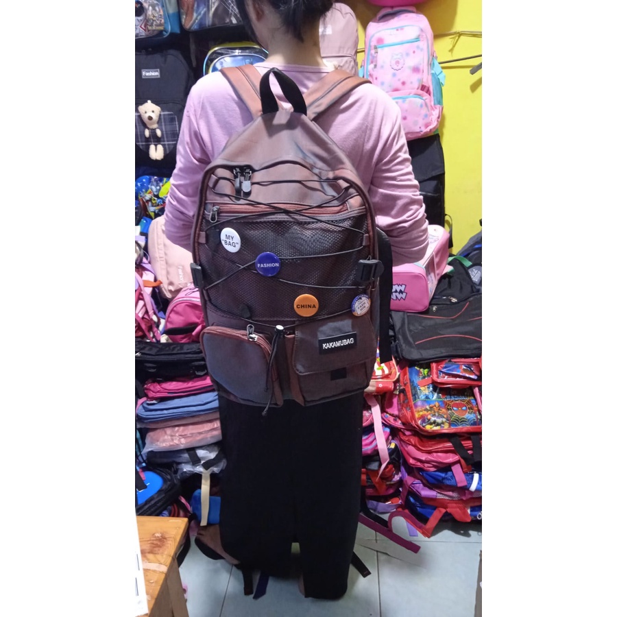 Ransel korea SD hingga Kuliah dan Kerja Import Ukuran Standar