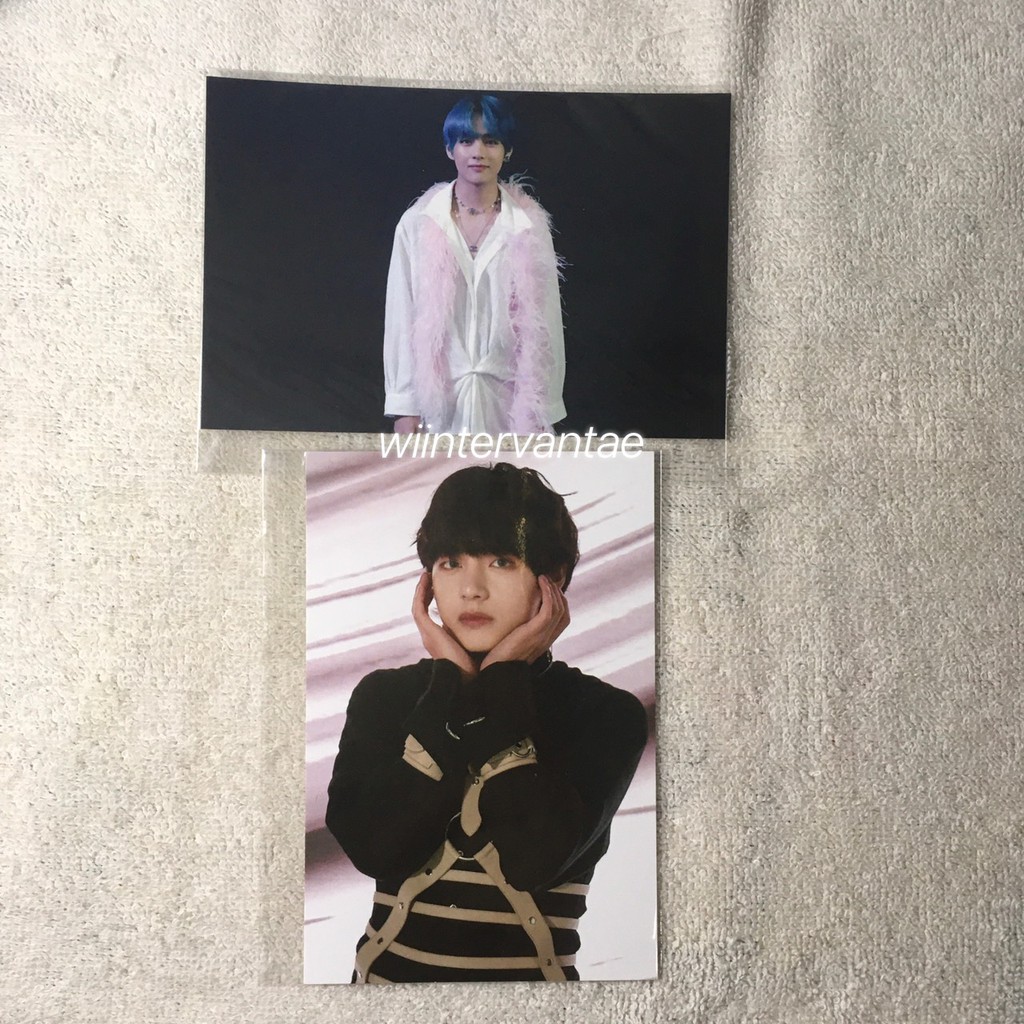 BROADCAST PHOTO TAEHYUNG BTS (PHOTOCARD TAEHYUNG BTS RARE)