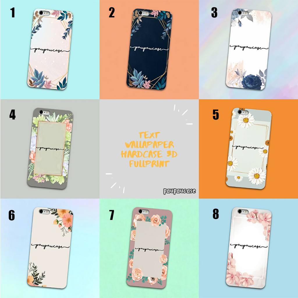 [39] Hardcase CUSTOM NAMA 3D FullPrinting All Type Premium Case Redmi 9