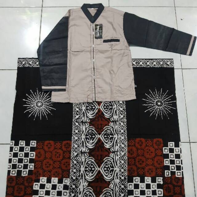 Satu set baju Koko Anak+Sarung Anak