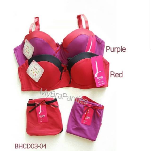 TERMURAH LYDYLY LULUDI BHCD04 BH SET BRA SET KAWAT BUSA