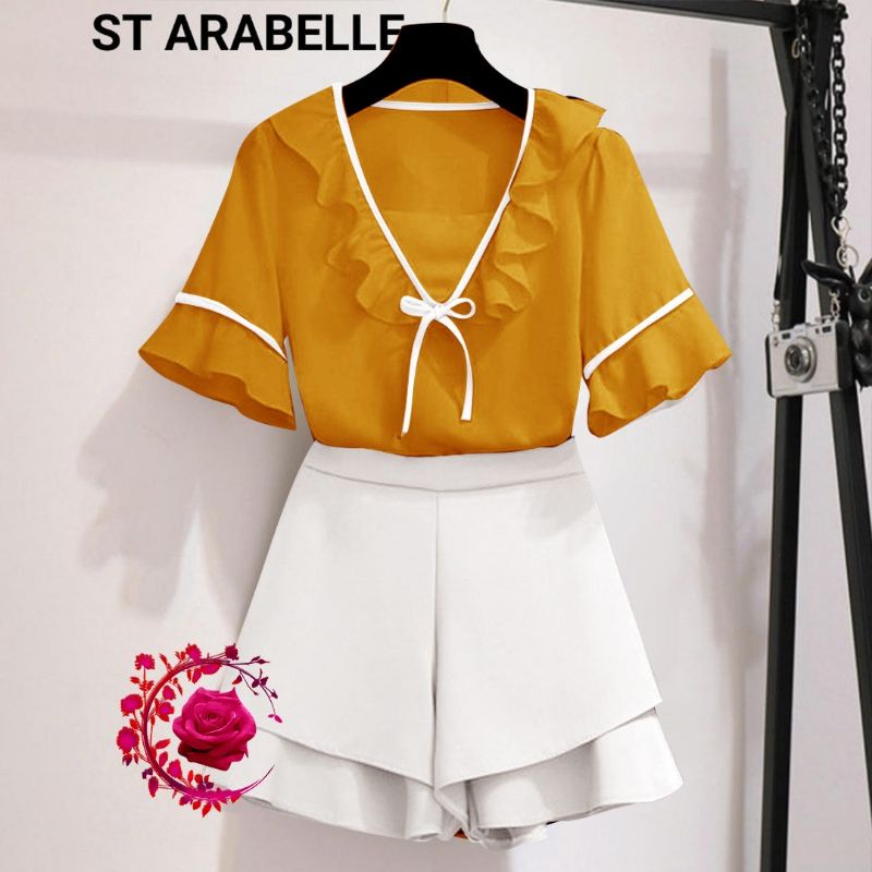 STELAN ATASAN CELANA LUNA  BAHAN MOSCREPE KOMBI SCUBA  FIT TO XL  STELAN WANITA / STELAN WANITA KEKI