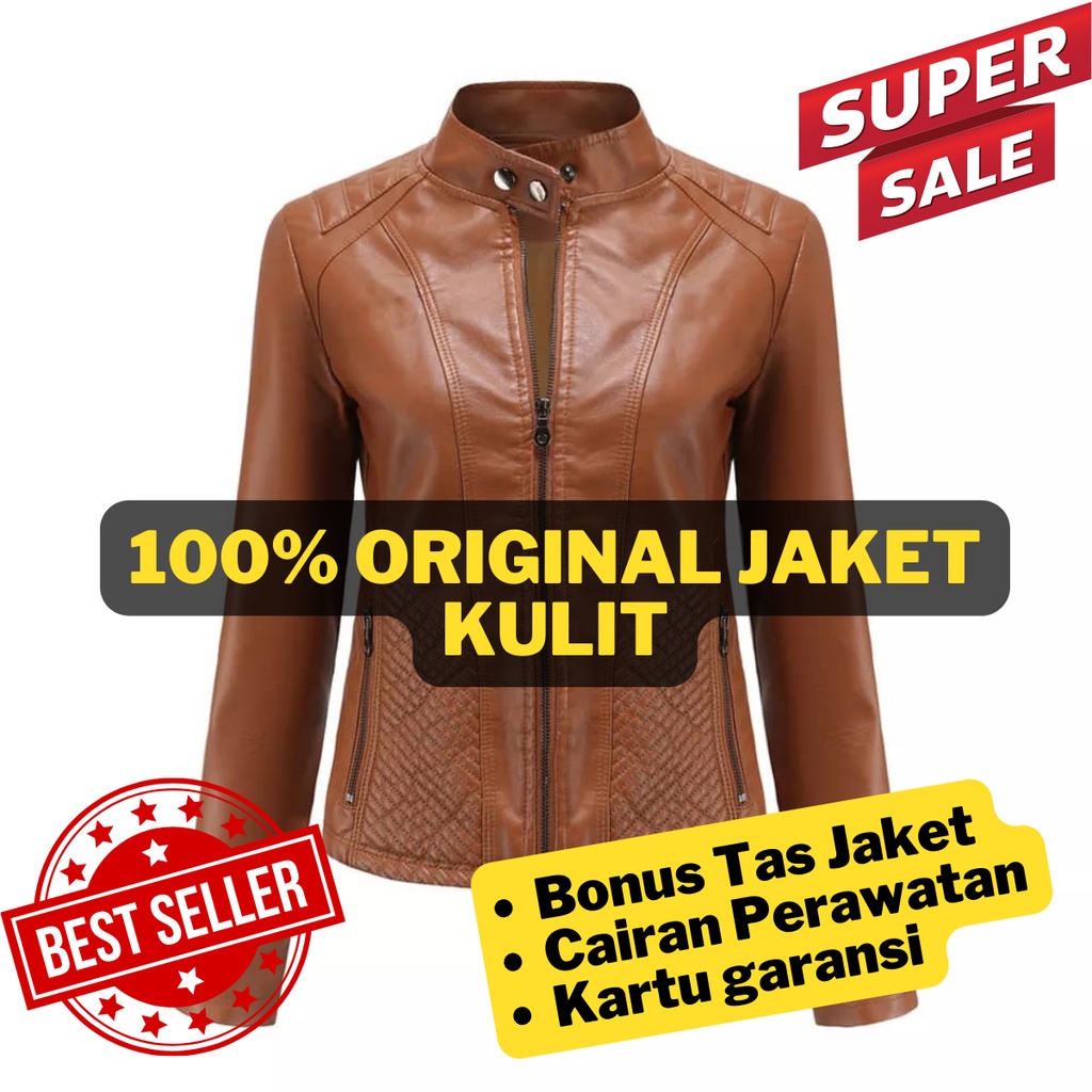 Jaket kulit wanita jaket kulit murah jaket kulit cewek kulit domba jas kulit wanita rompikulit wanit