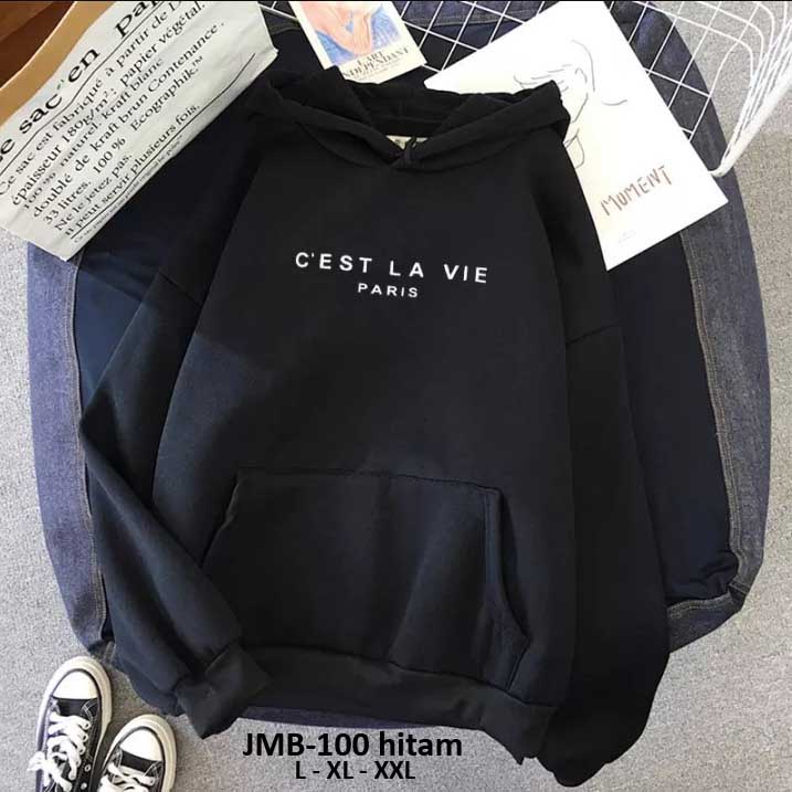AA1 - Paris Hoodie Fleece Oversize