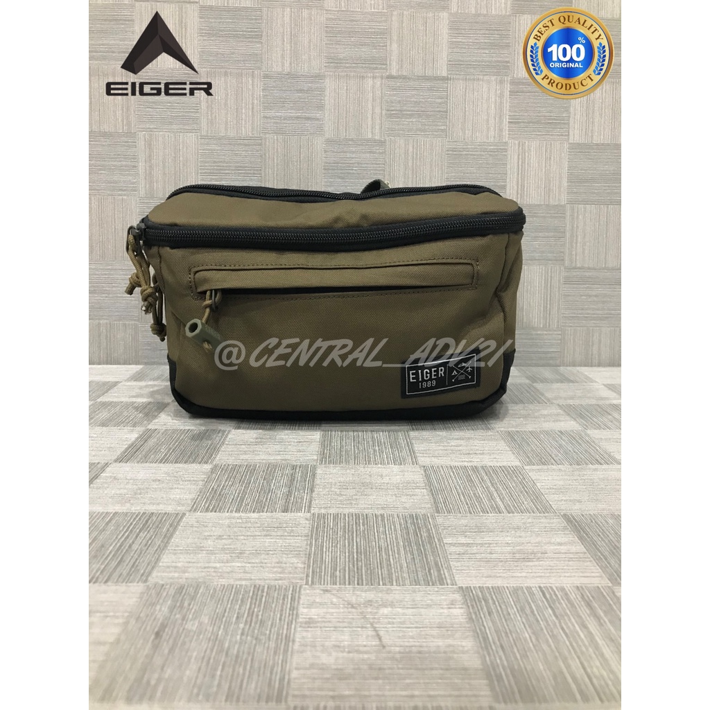 EIGER001 DETOUR WAISTBAG 3L WAIST BAG|KHAKI|5671