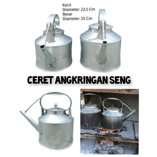 Ceret Angkringan Seng Ceret Pemanas Air Ceret Warkop