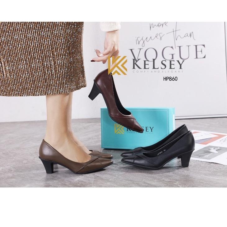 Kelsey Sepatu Kerja Wanita  /  Sepatu Hak Tinggi 6cm  HP860 Women Shoes [BAG.07Ap22ᴵ]