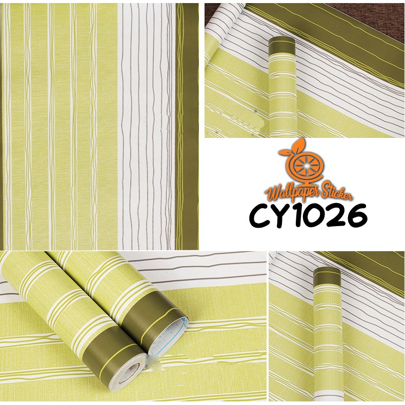 Wallpaper dinding 3d motif salur CY / Wallpaper dinding kamar tidur anak wallstiker 45cm x 9m