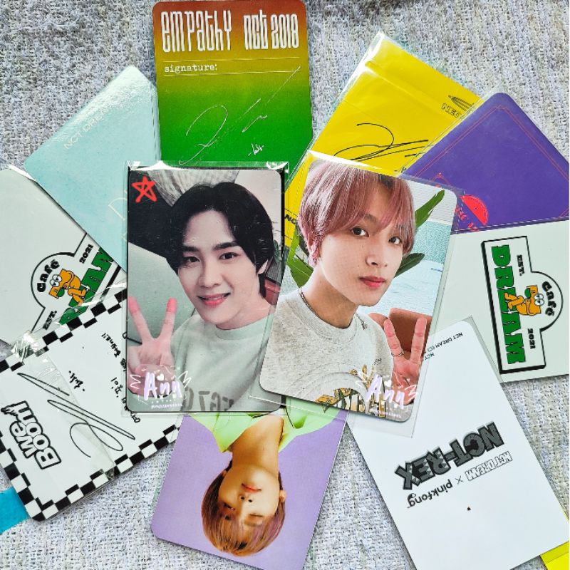 photocard haechan minibag hot summer, kun lucky draw universe | pc nct wayv murah
