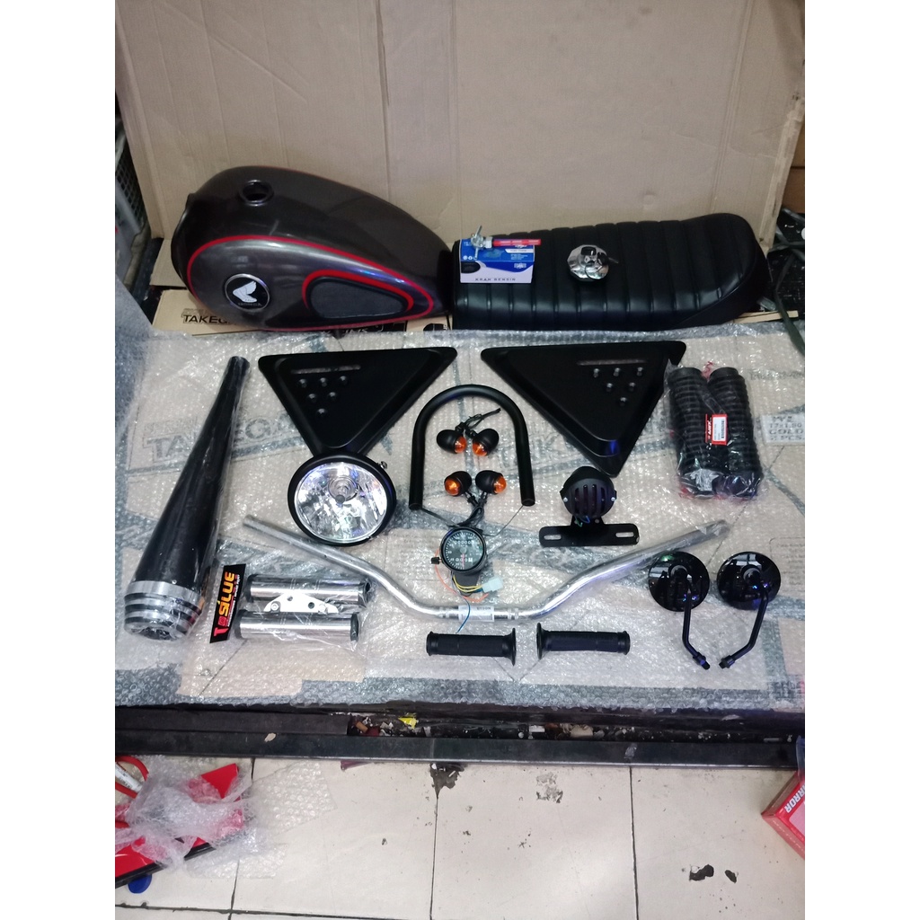 paket body custom japstyle fullset buat scorpio byson thunder mega pro tiger revo gl pro dll