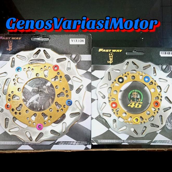 Piringan cakram depan belakang vixion new / vixion old 1 set 8B1