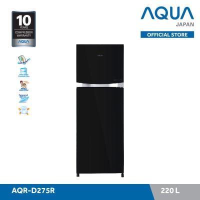 Kulkas Aqua Inverter 2 pintu AQR-D275R | Aqua 275R Lemari Es 2 Pintu | AQR-D275R