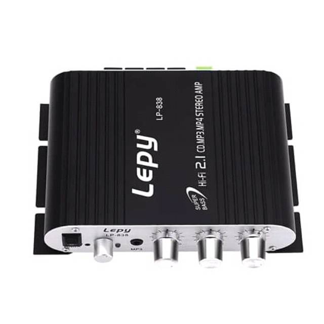 Lepy HiFi Stereo Amplifier Treble Bass Booster -
